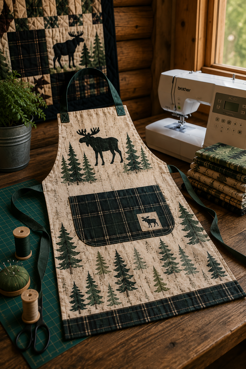 Intermediate Sewing Series – Apron with Pocket