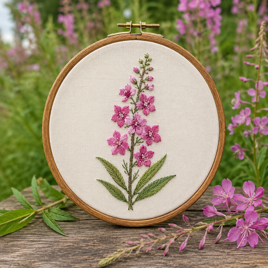 Beginner Embroidery – First Stitches