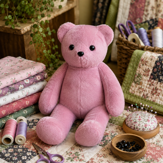 Intermediate Sewing Series - Stuffed Teddy Bear