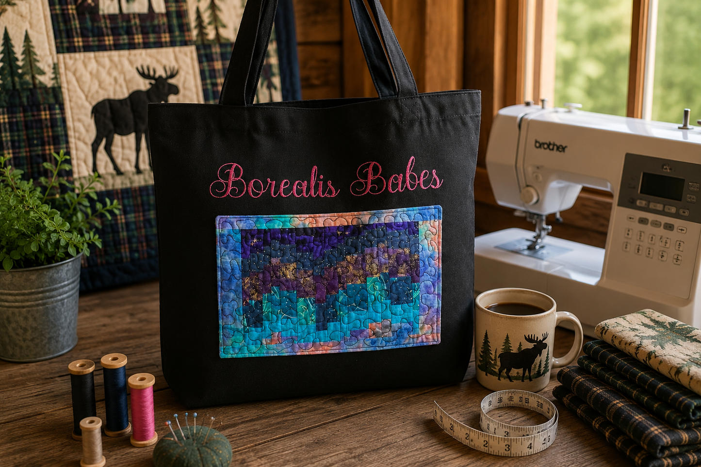 Intermediate Sewing Series – Memory Tote Bag